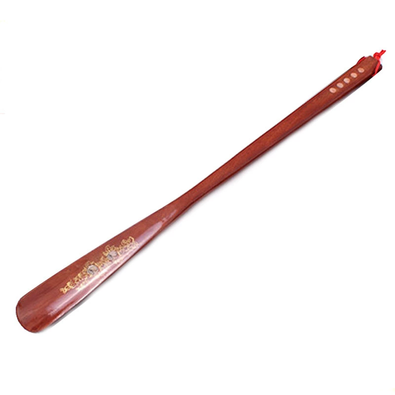 Обувь из красного дерева розового дерева деревообразная деревянная длинная обувная щипка 55 см принт национальный CG119