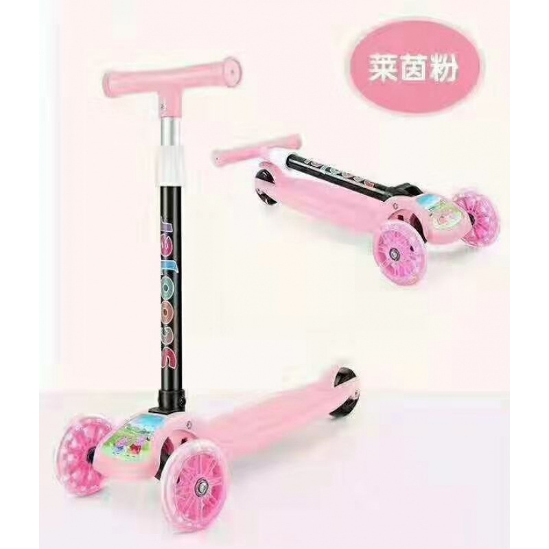 Fabricante de regalos para niños patinetes Miko plegables patinetes de pedal de rueda de flash patinetes de 1 - 6 años