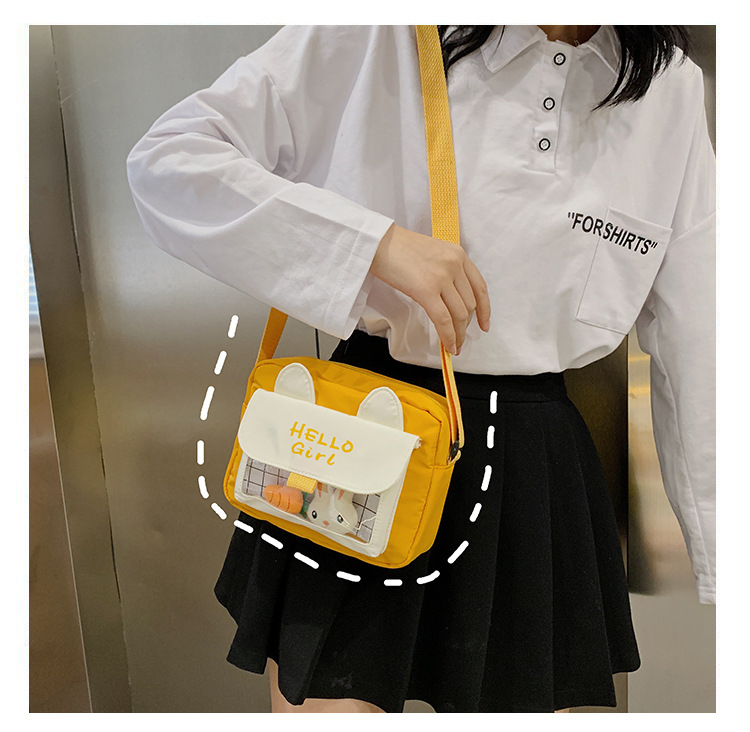 New ins cute and fresh forest-themed flower small bag, Japanese retro girlish student crossbody bag undefined