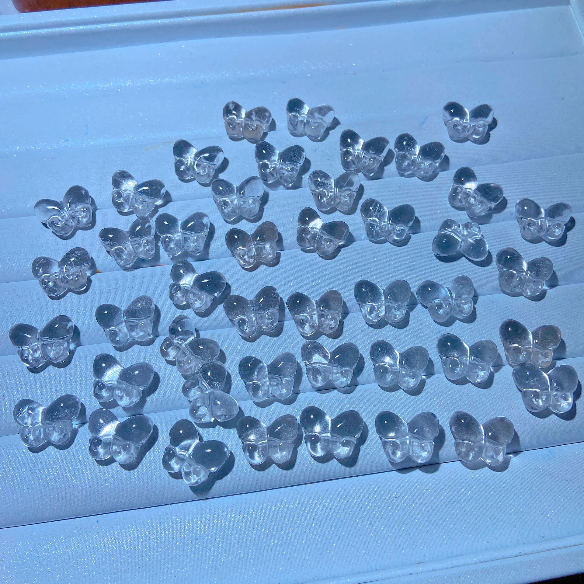 Белый белый кристалл, аксессуары, резной камень