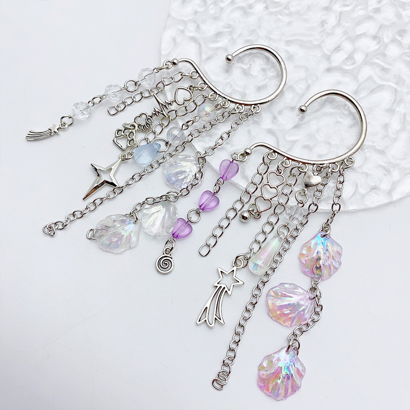 Women's Shell IG Style Alloy Charm Hair Clips display picture 4