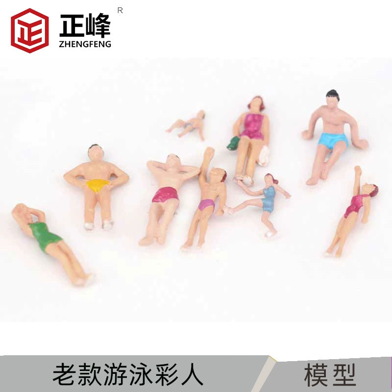 Minifigures, realistic material, cartoon swimwear, handmade, wholesale, old style