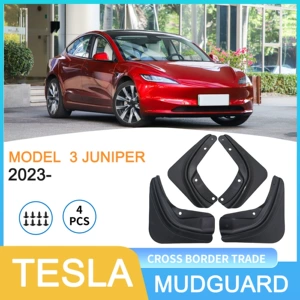 Tesla Model 3 2023 üçün avtomobil təkər palçıq qoruyucusu