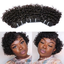 Сlkinky curly human hair bundle˼ٰll100g/pc