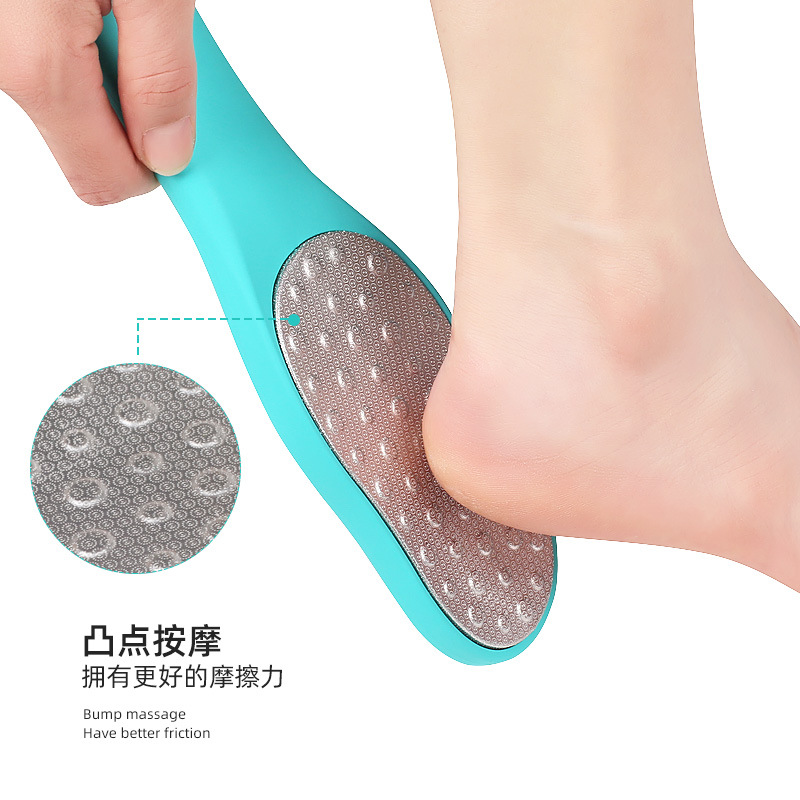 Double-sided matte exfoliating feet care stainless steel for feet…