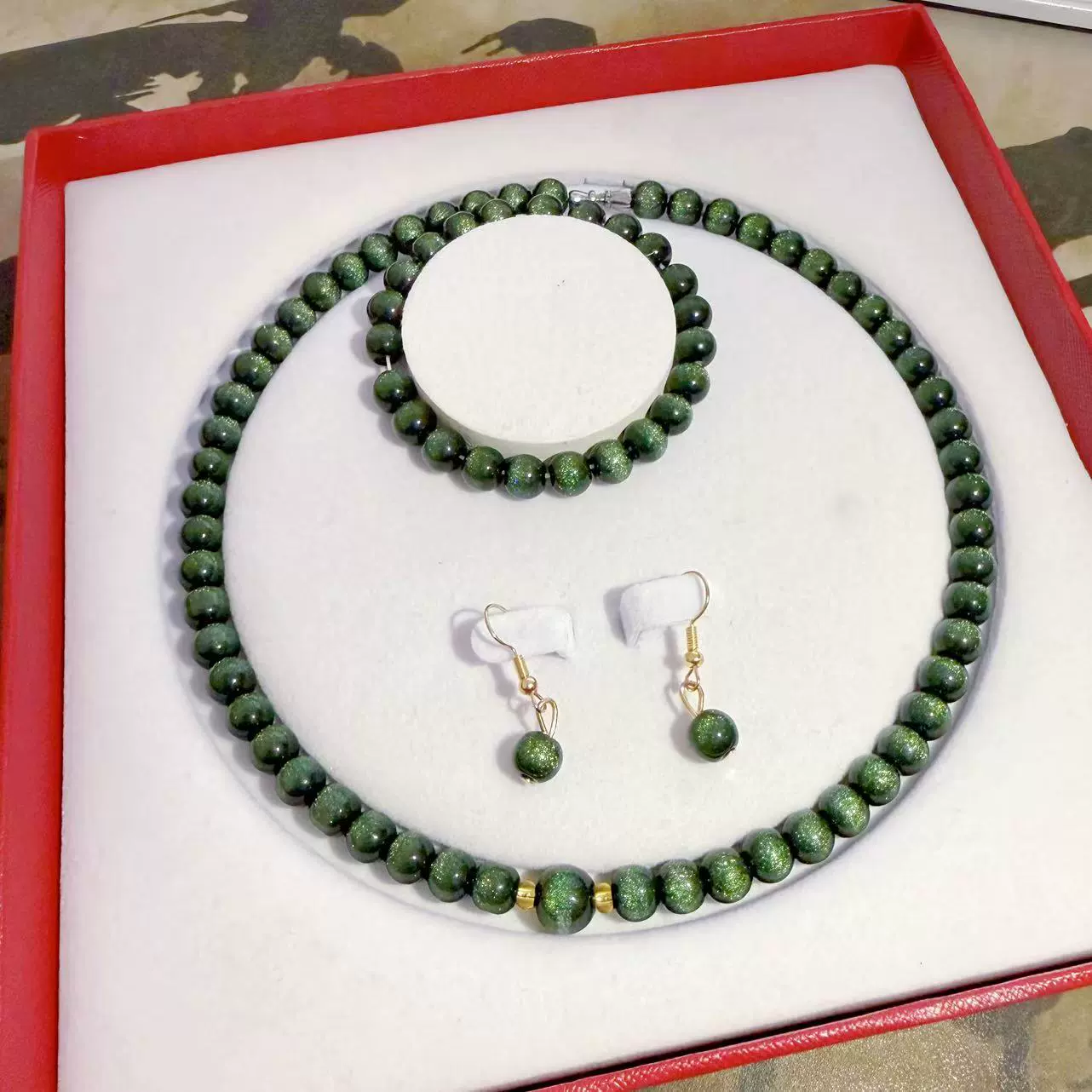 Set, цепочка, ожерелье, набор из 3 шт., не выцветает, подарок на день рождения