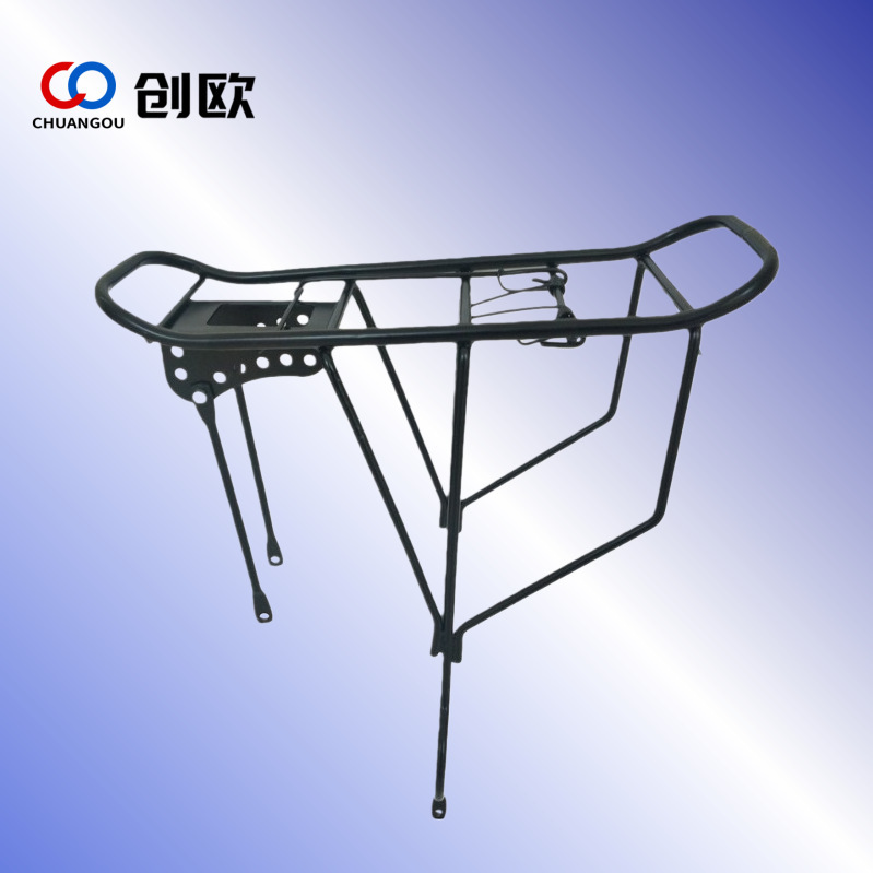 Mountain bike solid shelf disc brake rear shelf Sichuan-Xizang line solid shelf steel goods Hanger 24-26 inch