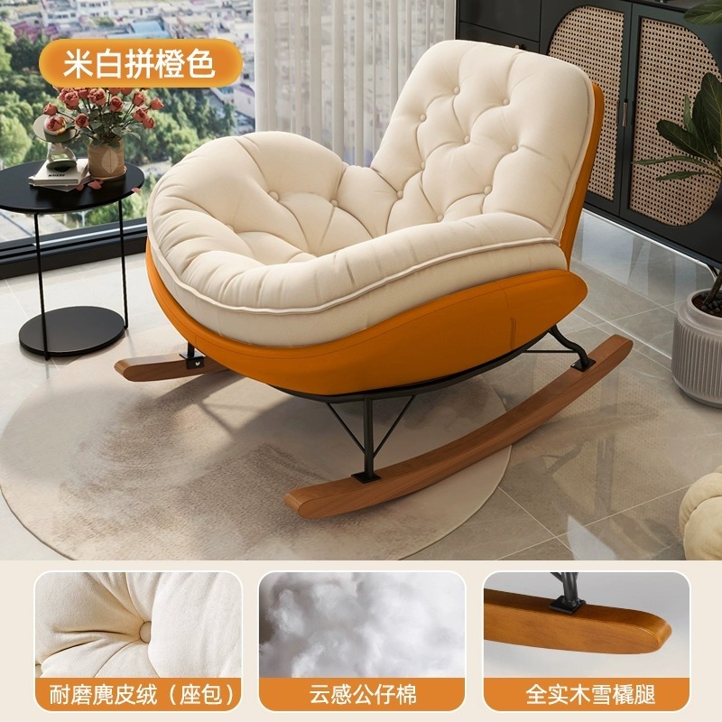 Silla de pingüino de lujo ligera, sofá único, silla de asiento, balcón para adultos, sofá casero, sofá de cama