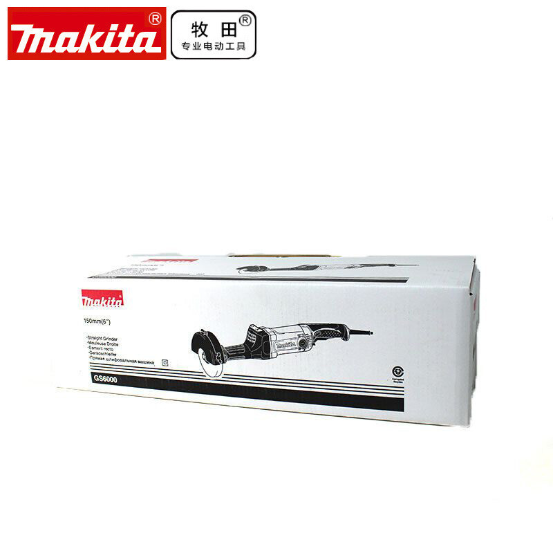 Japón de importación de muela de mano recta de Makida GS5000 molino recto de 6 pulgadas herramientas eléctricas GS6000