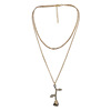 Golden chain, necklace, accessory, European style, Amazon, wholesale