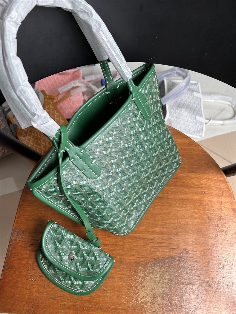 Tote bags両面トートバッグ小サイズ菜藍子カジュアル犬牙片肩女包子母ショッピングバッグ