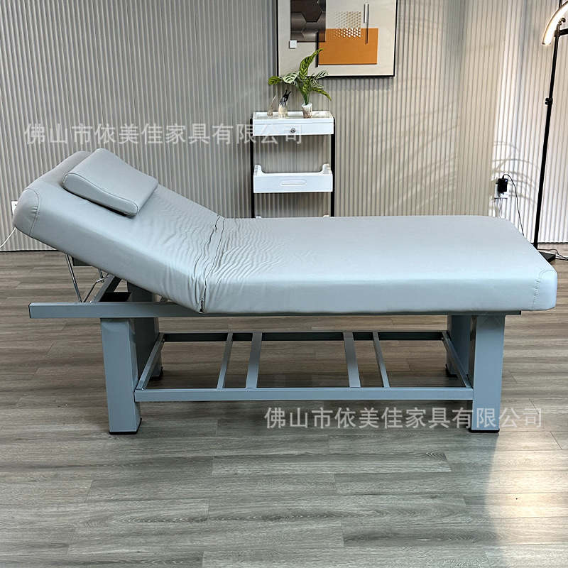 Cama de belleza de acero inoxidable, sala de belleza de masaje, cama de fisioterapia de medicina tradicional china, cama de tatuaje, cama de bordado, cama de extracción de oídos