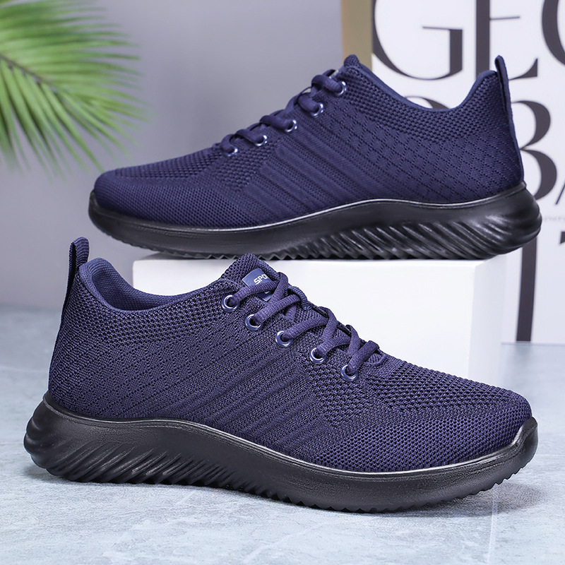 Zapatos de hombre, calzado deportivo casual, verano nuevo estilo, suela suave, zapatos de trabajo transpirables, zapatos para correr de malla, zapatos de moda, zapatillas de deporte de todo fósforo para hombres