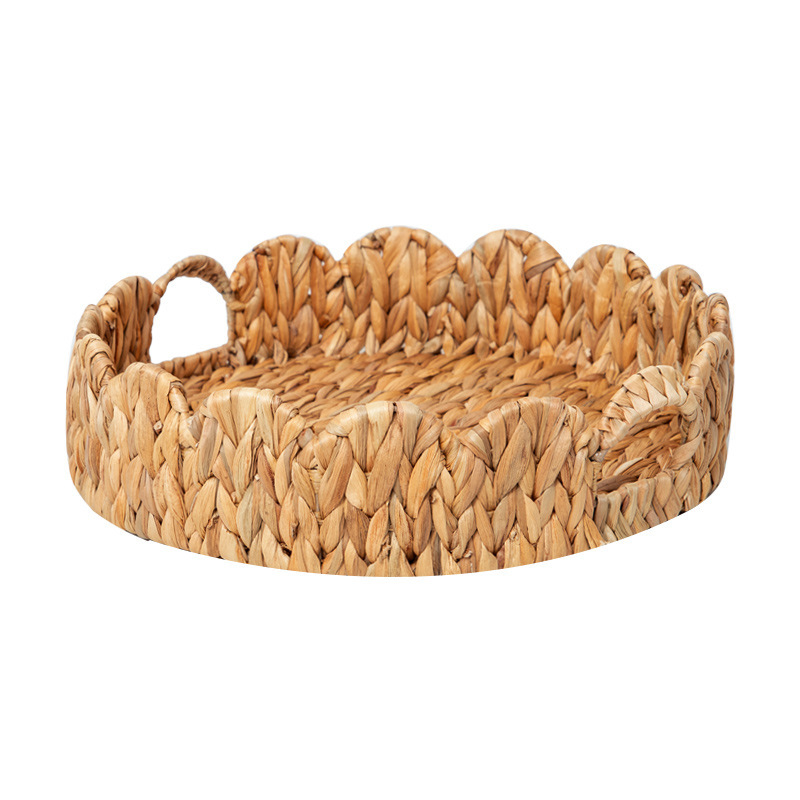 Exported To Europe America Hot-Selling Japanese-Style Kitchen Basket Gourd Desktop Grass Storage Box Tray Wholesale And_voghion.com