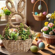 �羳��ƷBunny Basket Hanging Wall Pocket���ӻ@�Ӓ젝��