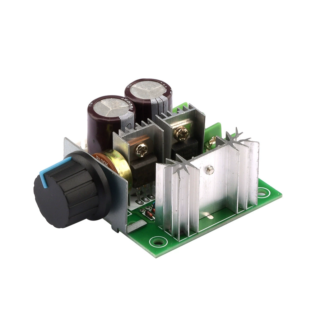 ШИМ регулятор скорости двигателя постоянного тока насос бесступенчатая регулировка скорости модуль переключателя высокой эффективности 12 В-40 В стекловолокно