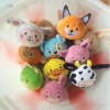 Cartoon plush toy, case, anti-stress, custom made, wholesale