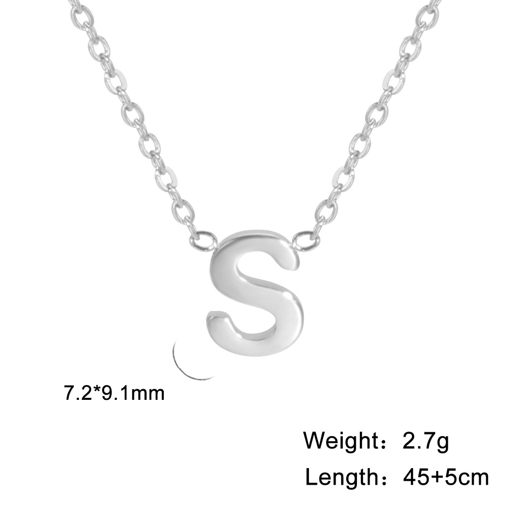 Steel, letter S