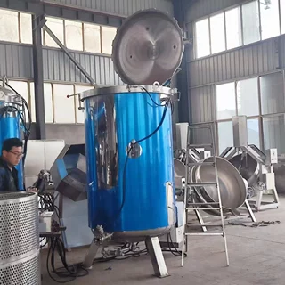 带吊出料粽子高压蒸煮锅 多功能立式蒸汽电热高汤高温焖煮锅 星科