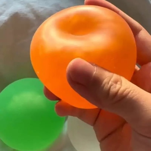 Maltose pinchle frosted large decompression ball toy slow rebound aurora transparent pearlescent decompression artifact internet celebrity