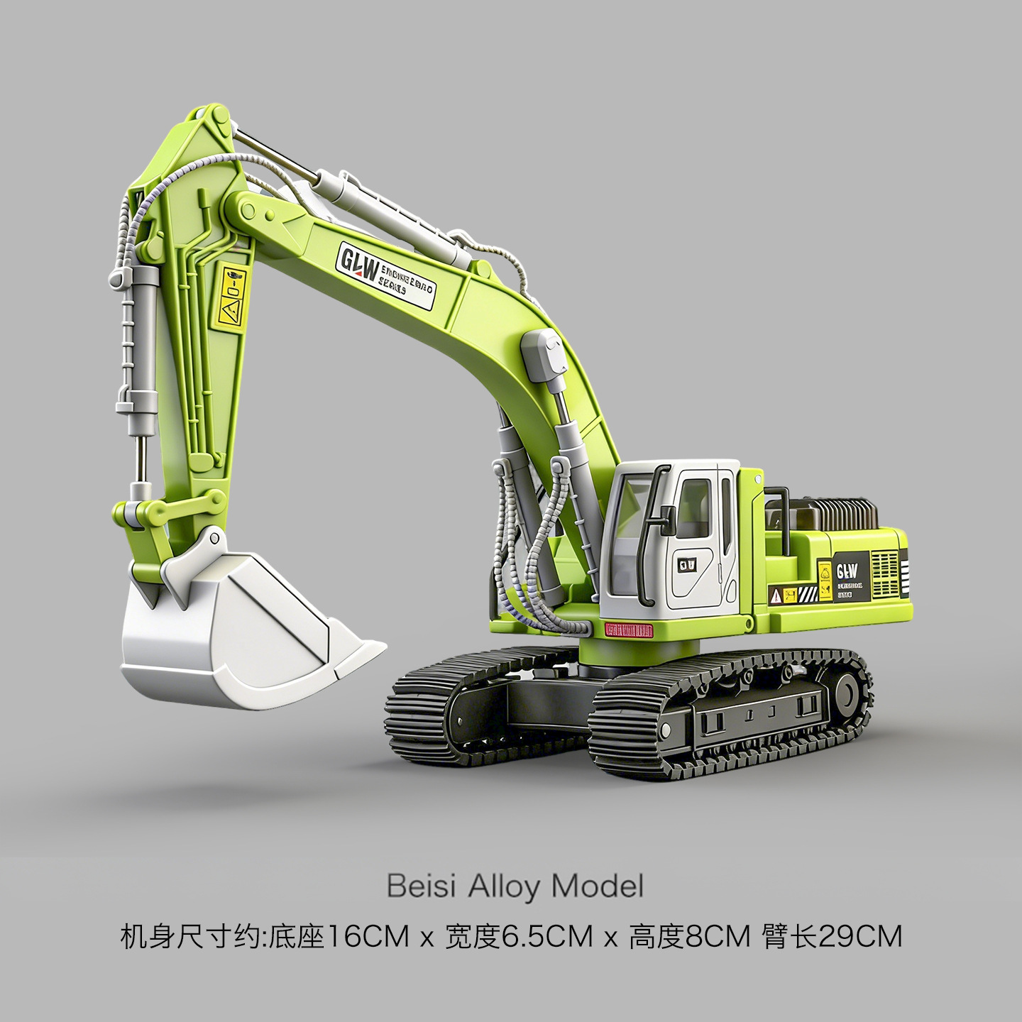 Large Alloy Crane Toy Kids Engineering Truck suit Crane Crane Truck Excavator Mixer Truck Boy