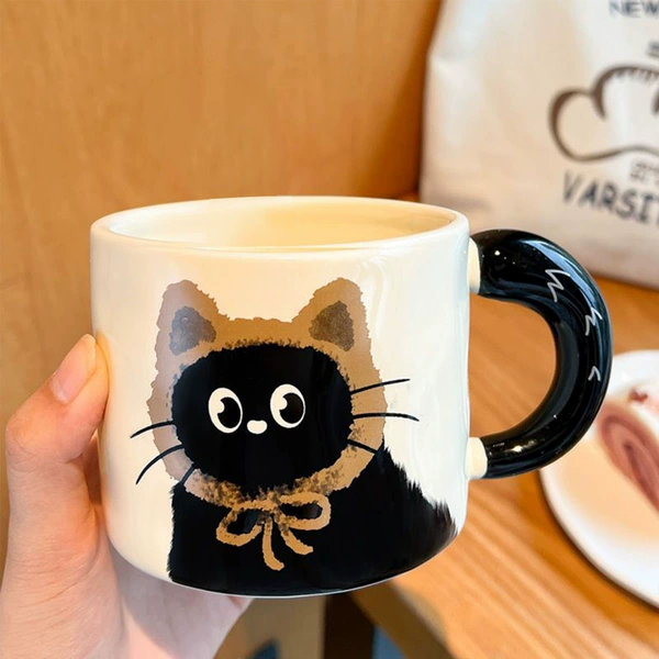 Coffee hat cat (only one single cup)