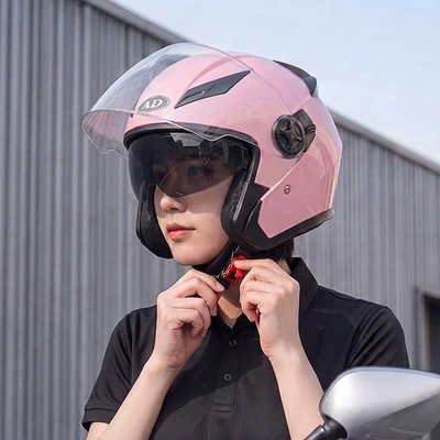 AD electric motorcycle helmet for Motosiklet kaskı (dəbilqə)