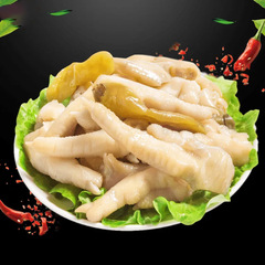 Yidaoxiang Pickled Chicken Feet 100g Sichuan Pepper Flavor Chicken Feet Braised Snack Hot Pot Snack Halal Meat Snack Manufacturer Wholesale