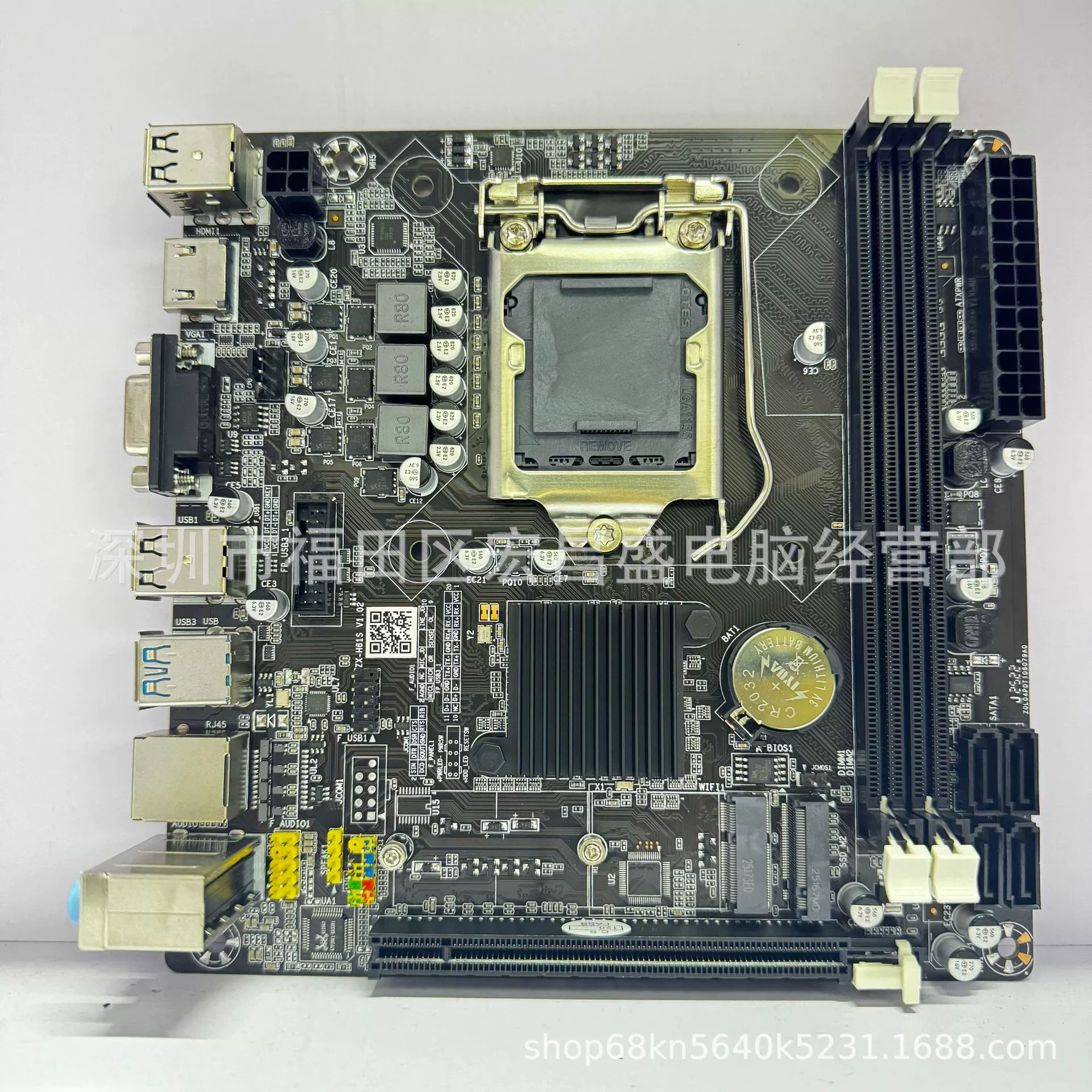 Новая материнская плата H61, 1155-pin DDR3 память для ПК, SSD M2, 17-17 см настольная материнская плата