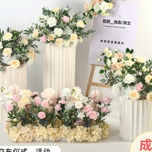 交车仪式布置花4s店交车区花艺提车仪式装饰迎宾牌花花球