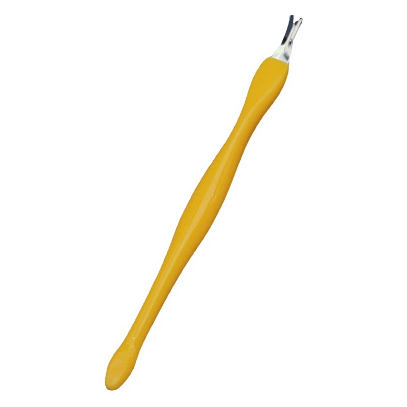 Прямые поставки с завода маникюрных инструментов, вилка для омертвевшей кожи, толкатель омертвевшей кожи из нержавеющей стали, отшелушивающий маникюр, лопатка для омертвевшей кожи, доступна на складе