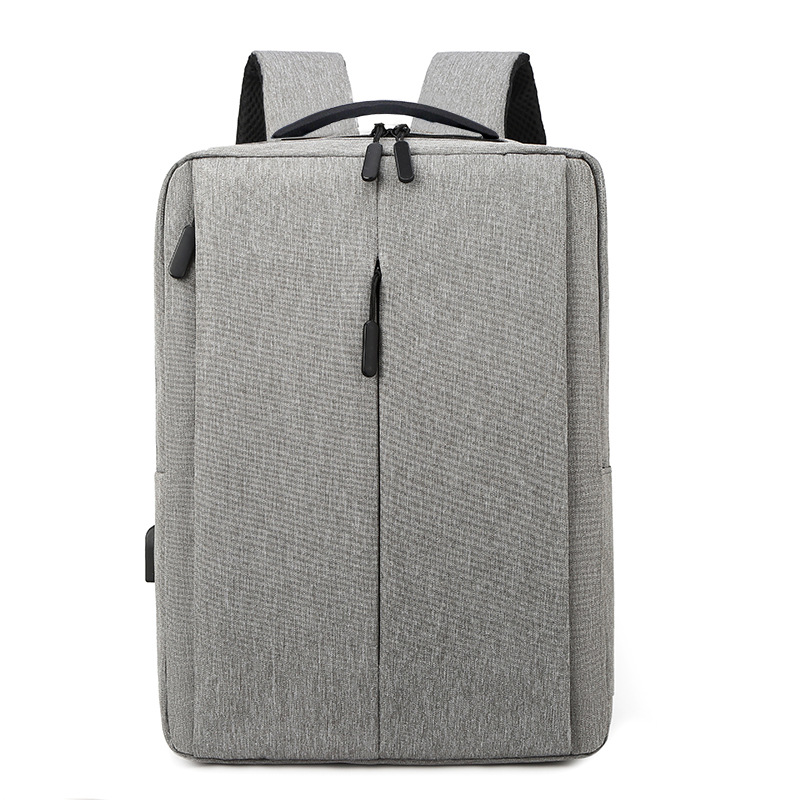 Mochila de estilo nuevo 2025 para hombre, de tela Oxford, para negocios, para computadora, de gran capacidad, moderna, informal, para la escuela, con impresión de logotipo.