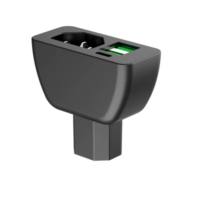 Other Electric Vehicle Accessories Vehicle Charger, Tricycle Mobile Phone - old-horseshoe-shaped-interface-2ac-super-fast-charge