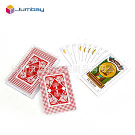 定制网红创意纪念品收藏料防水休闲多款棋牌西班牙流行风格扑克牌