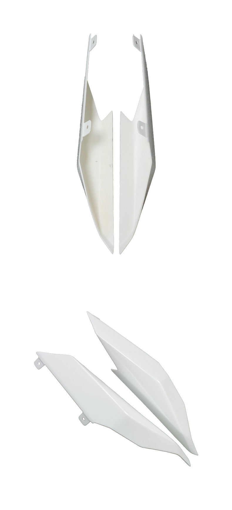 Applicable Kawasaki ZX-4R ZX-25R/SE ZX-4RR rear tail aft fairing spoiler aft wing fitting