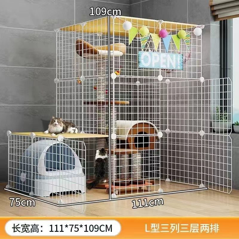【111-75-109】L자형 3단 3열