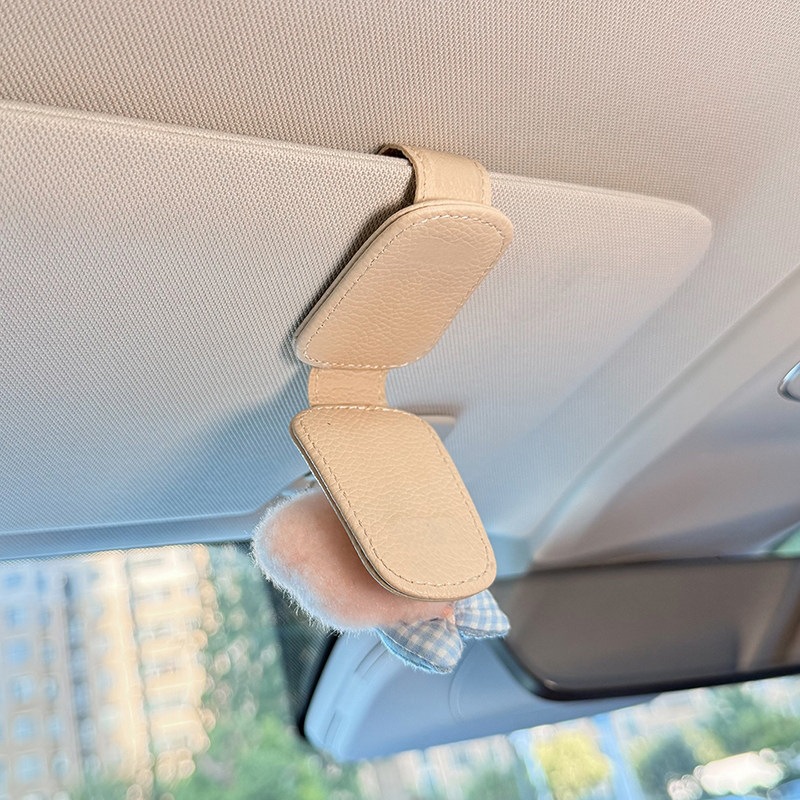 Car-Mounted Cloud-Shaped Glasses Clip for Car Sun Visor, Multifunctional Sunglasses Holder, 2026 Card and Ticket Clip