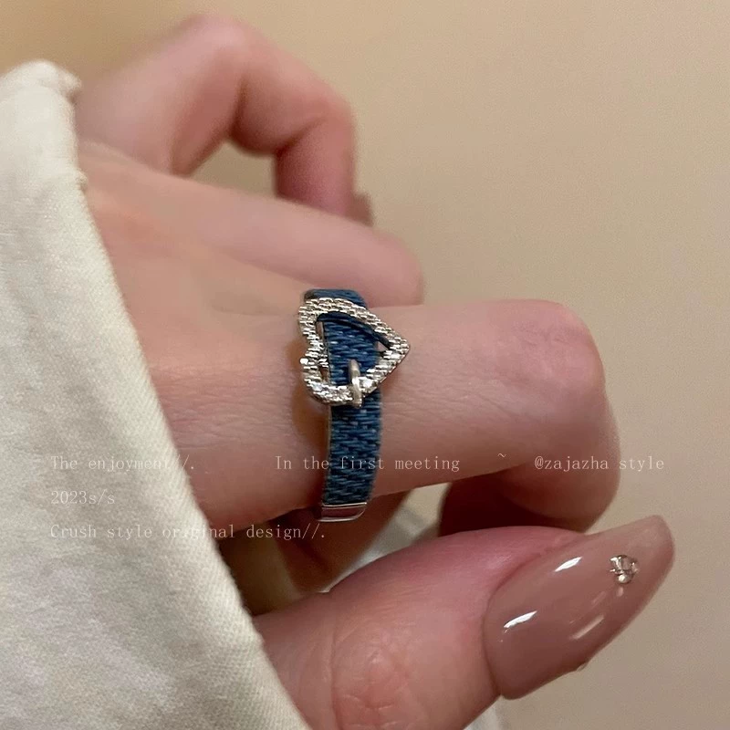 Кольцо-фокус One-Size Fashion Ring, светлая роскошь высокого качества дизайн, множество цветовых кодов (серия JZ)