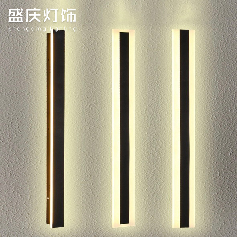Outdoor Led Waterproof Long Acrylic Wall Light, Wall Washer Light for Villa Courtyard Exterior Wall, Led Decorative Light Outdoor Led Waterproof Long Acrylic Wall Light, Wall Washer Light for Villa Courtyard Exterior Wall, Led Decorative Light