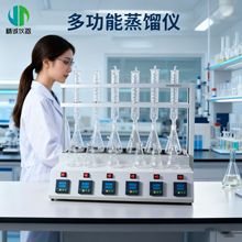 智能一体化蒸馏仪水蒸气冰浴蒸馏仪氨氮挥发酚氰化物蒸馏装置