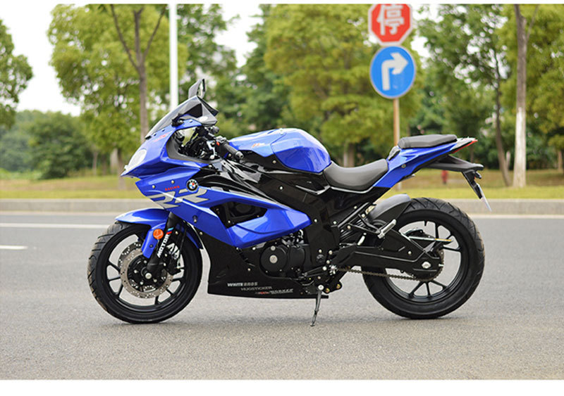 Baodiao Rr Large-Displacement Motorcycle Sports Car, Dual R400Cc Water-Cooled Road Racing Heavy Motorcycle, Fuel Vehicle Can Be Registered