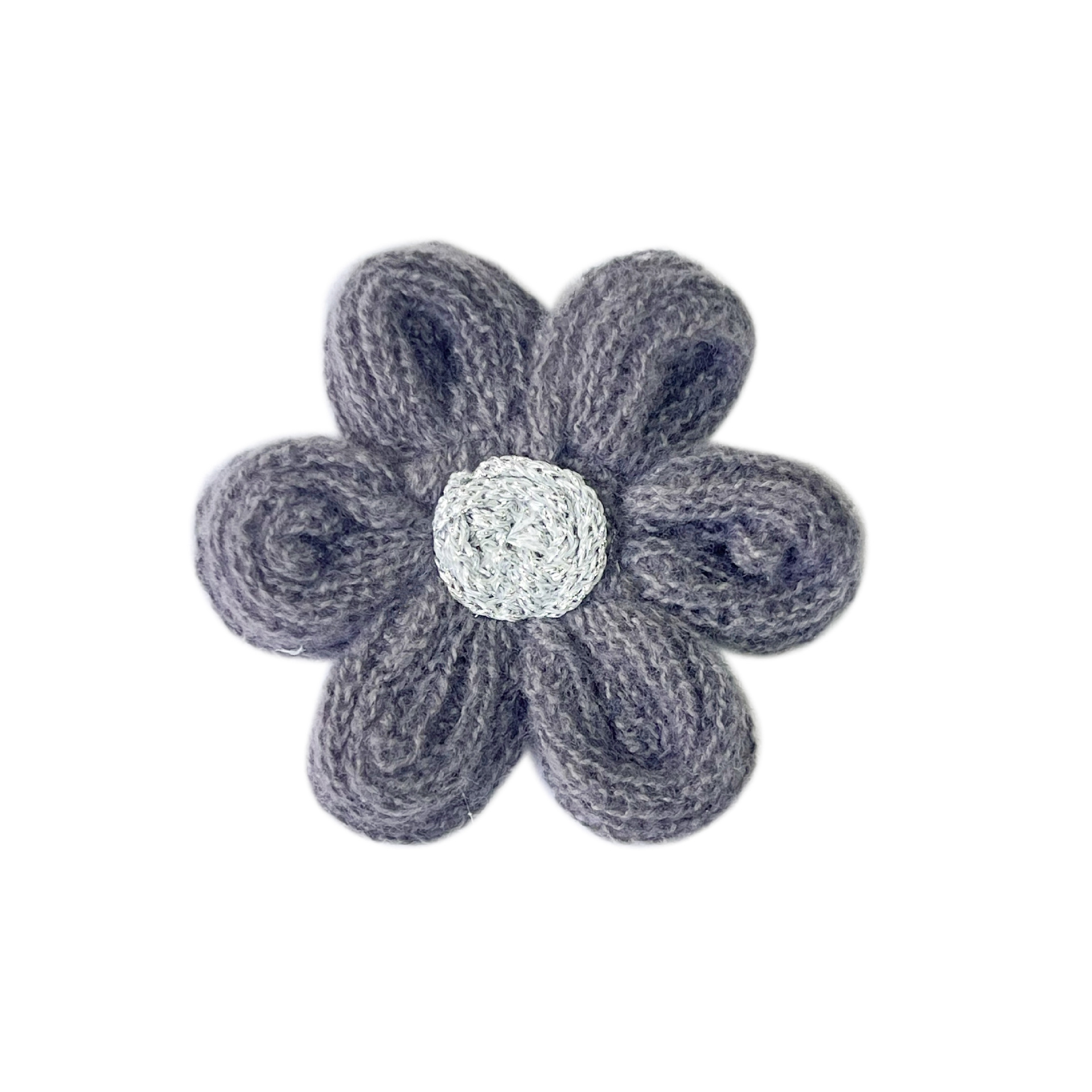 Flor de feltro de mano adorable ropa infantil accesorios flores suéter de invierno suéter de lana hecha a mano flores