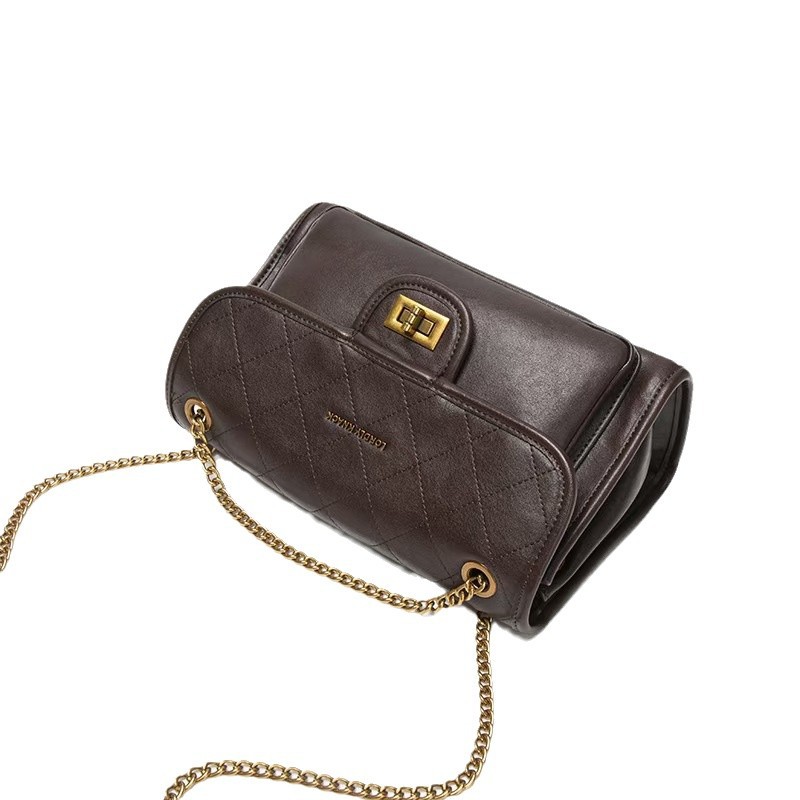 I.T ifashi on小香風菱格チェーンバッグ女2024秋冬新作ファッション百肩斜めショルダーバッグ