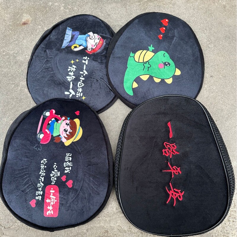 Winter battery car seat cover electric car seat cover bicycle universal seat cover fleece-lined thickened cartoon cute Winter battery car seat cover electric car seat cover bicycle universal seat cover fleece-lined thickened cartoon cute