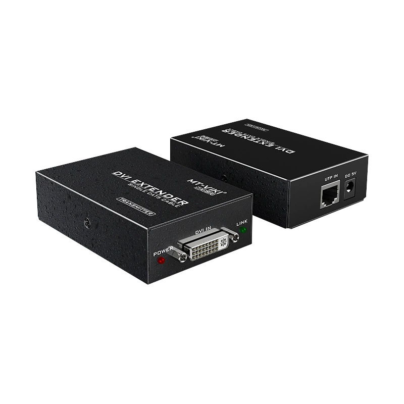 Адаптер DVI к сетевому порту: усилитель RJ45, сетевой кабель 100 м, DVI инкубатор усилитель MT-DV100