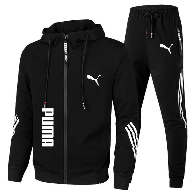 2023 Spring and Autumn New Style Cross-Border Sports Men's Suit Casual Sweatshirt Pullover Fashion Zipper Sports Casual Wear