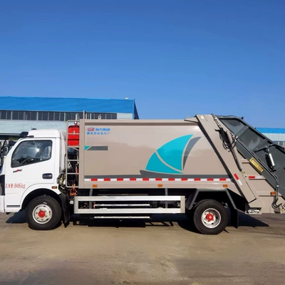 New Energy Pure Electric 10-Cubic-Meter Elektrik zibil maşınları