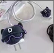 Набор защитных чехлов для зарядного устройства (Apple) для iPhone 18/20W, PVC-кит из 4 шт с кабелем 1.4 м