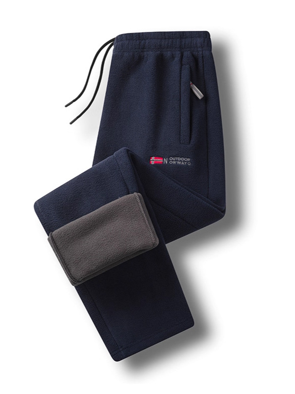 Pantalones de Forro Polar de Doble Cara para Invierno, 780g, Alta Calidad, Populares para Exportación, para Hombre y Mujer, Pantalones con Forro Polar para Mayor Calidez y Uso Casual.