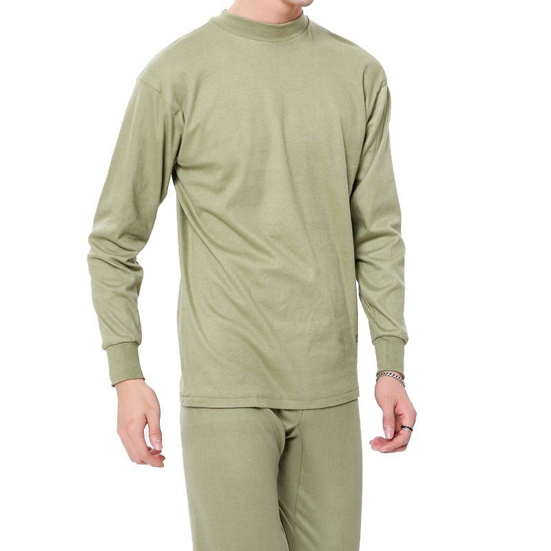 Men's Thermal Underwear Set for Mining, Coal Mine Underground Labor Protection, Miner's Thermal Pants for Autumn and Winter, Can Be Worn Outside to Protect Against Cold